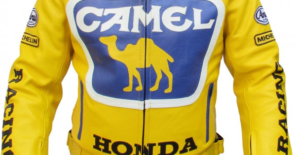 Camel motorcycle jacket on sale